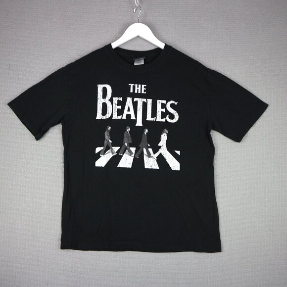 The Beatles Abbey Road Graphic Tee 2024 Mens Small Black - Picture 1 of 8